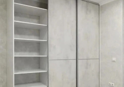 Шкаф в стиле мрамор 2