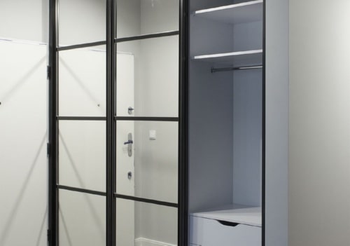 Шкаф с зеркалами 4