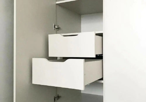 Шкаф в стиле минимализм 4